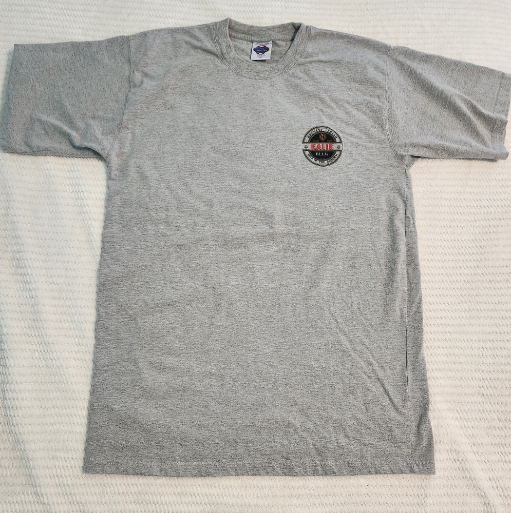 Kalik Beer T-Shirt Beer of the Bahamas XXL Men's Grey